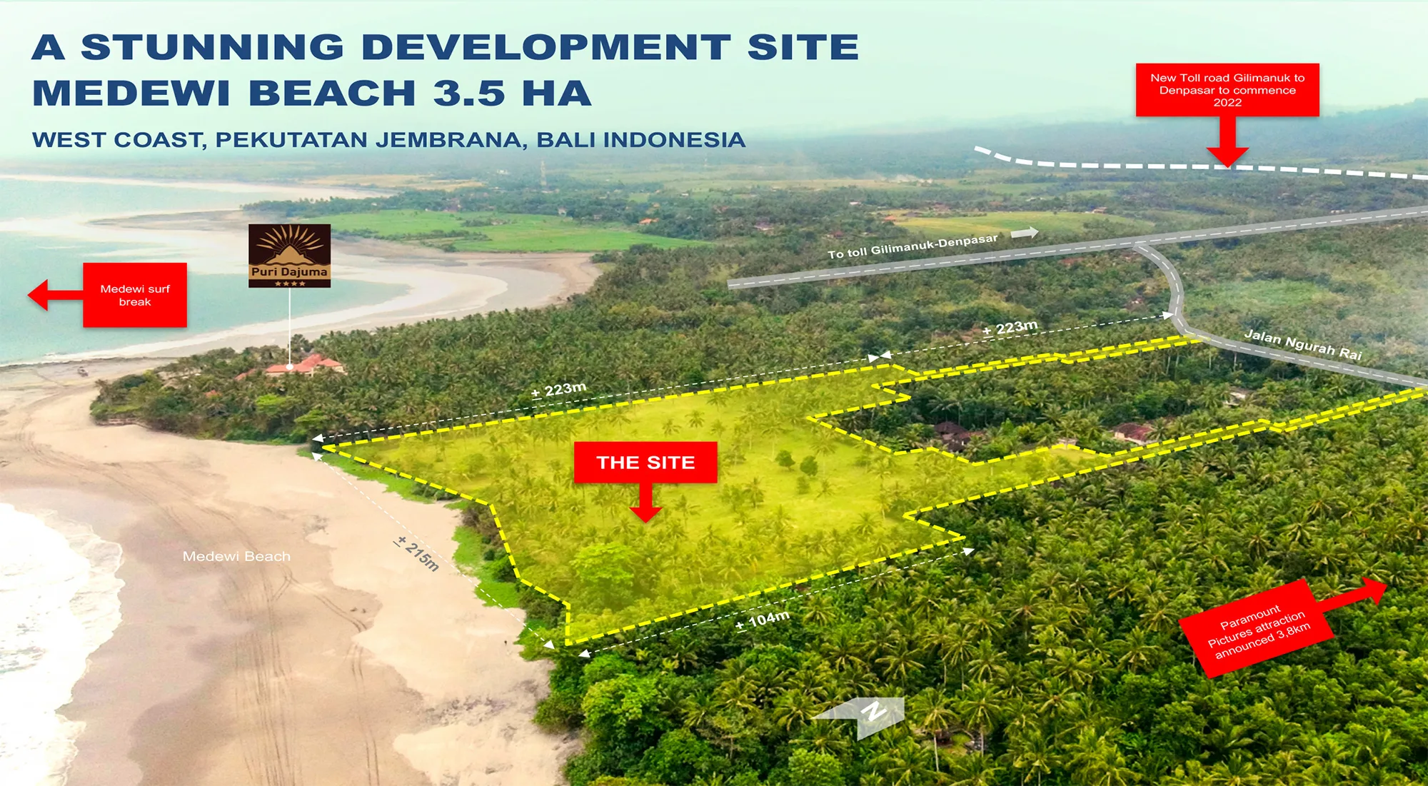 Bali property and bali villas for sale - ltab777 update 2026 prime bali beach front land with massive potential 1